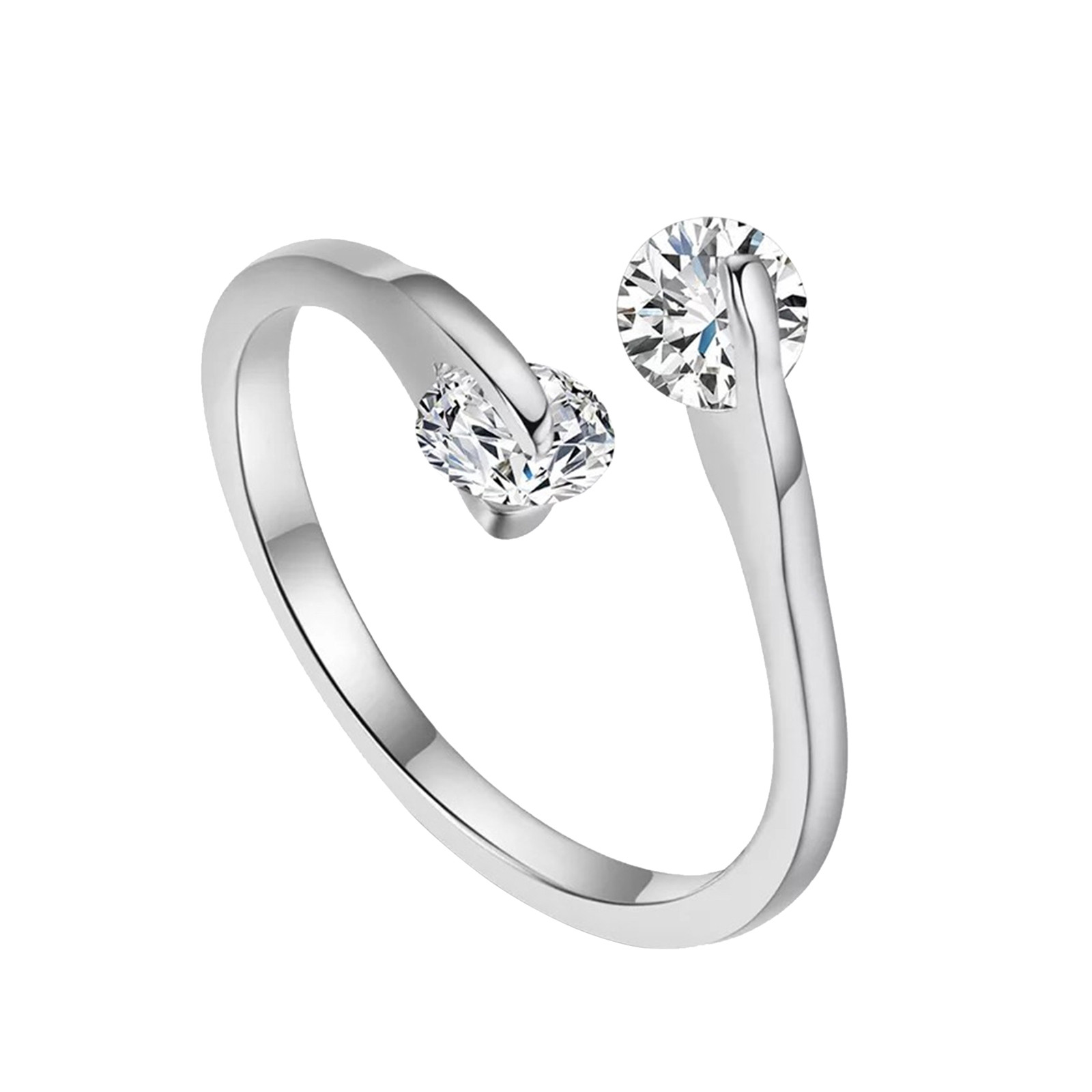 thumbnail image 2 of Para Mujeres Anillo de Regalo Anillo de Moda Anillos de Joyería Abierta, 2 of 2